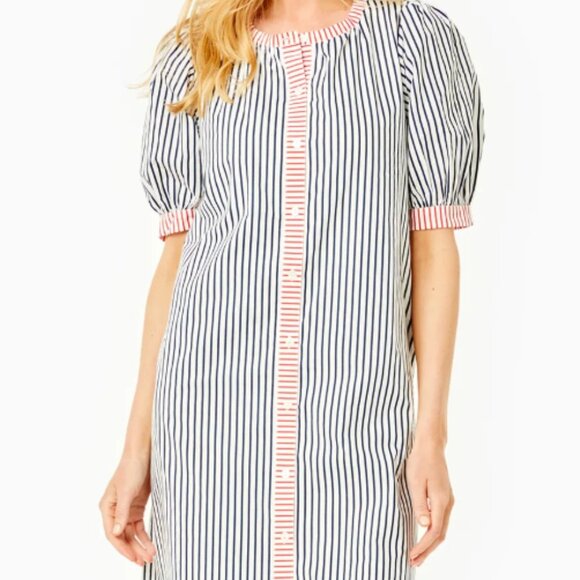 Addison Bay Cotton Poplin Dress - Picture 1 of 3